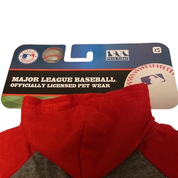 New Washington Nationals Pets First Sports Team Dog Hoodie T-Shirt | Size XS - Picture 4 of 7